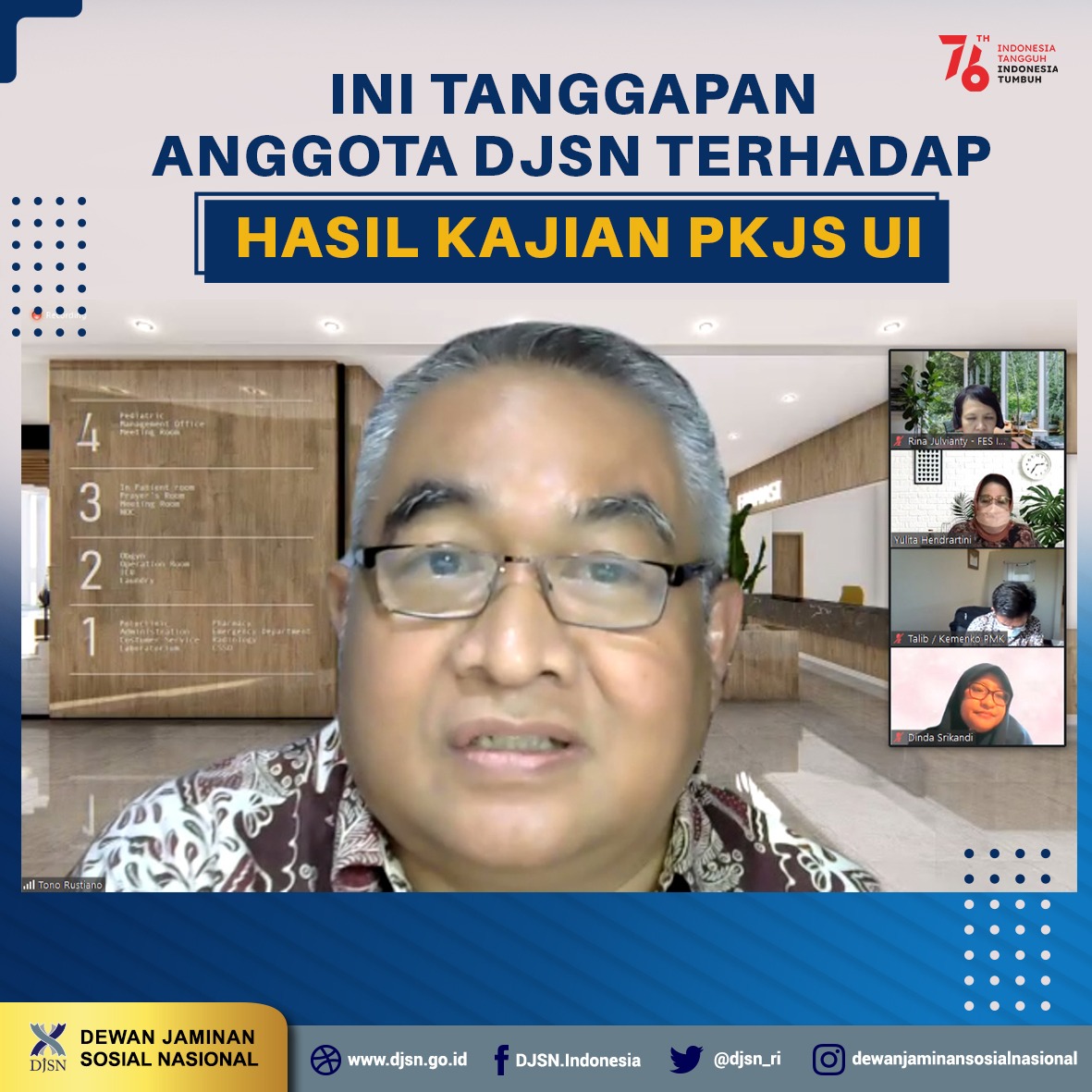 Ini Tanggapan Anggota DJSN terhadap Hasil Kajian PKJS UI